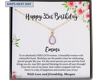 35th Birthday for Her Gift, 35th Birthday Gift for Her, 35 years old Birthday Gift for Women Friend 35th Birthday Friend 35th Birthday Women