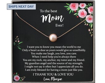 Mothers Day Necklace - Etsy