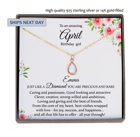 April birthstone gifts for best sale her