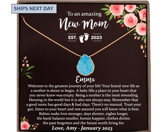 New Mom Jewelry - Etsy