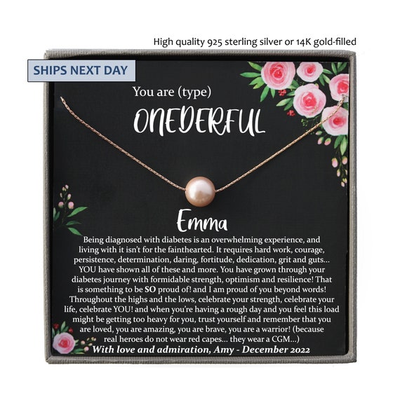 Type 1 Diabetes Gift for Diabetic Diaversary Gift for Type One