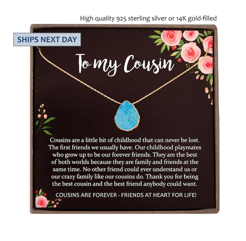 Cousin Gifts Cousin Best friend Cousin wedding gifts for Etsy