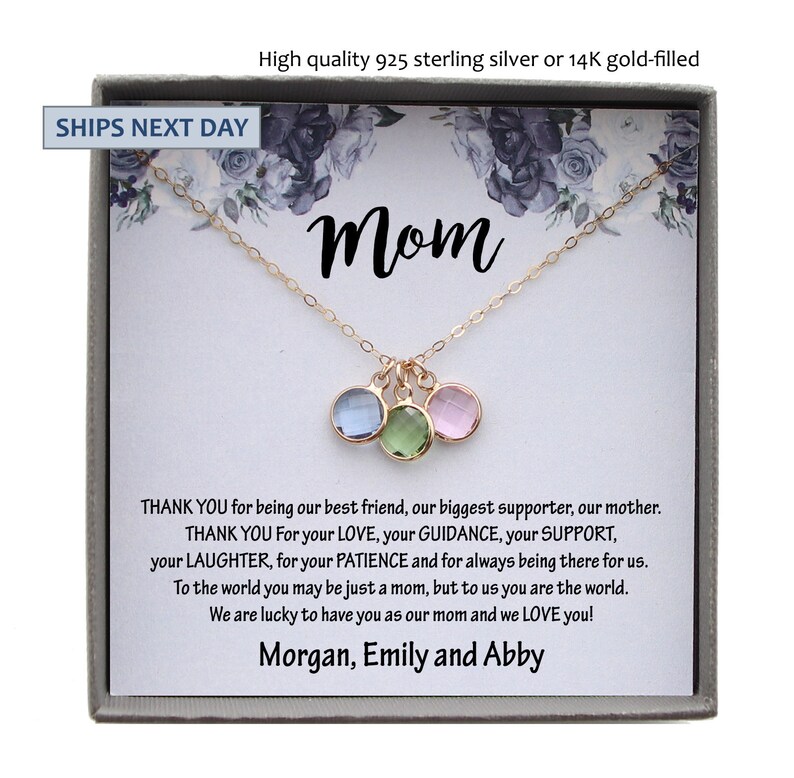 etsy mothers day necklace