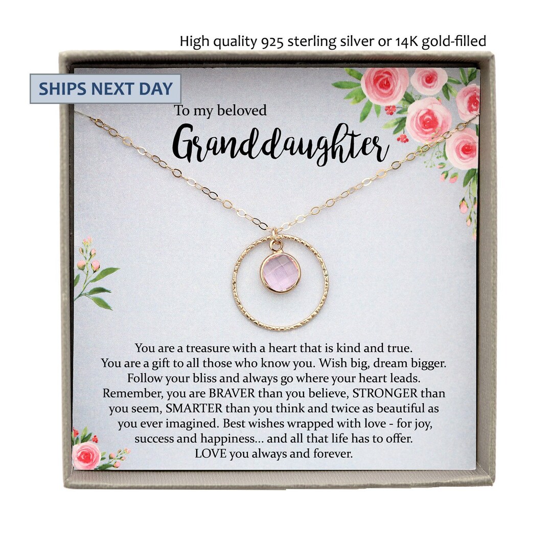 Granddaughter Gift From Grandma Granddaughter Necklace Granddaughter granddaughter-gift-from-grandma-granddaughter-necklace-granddaughter