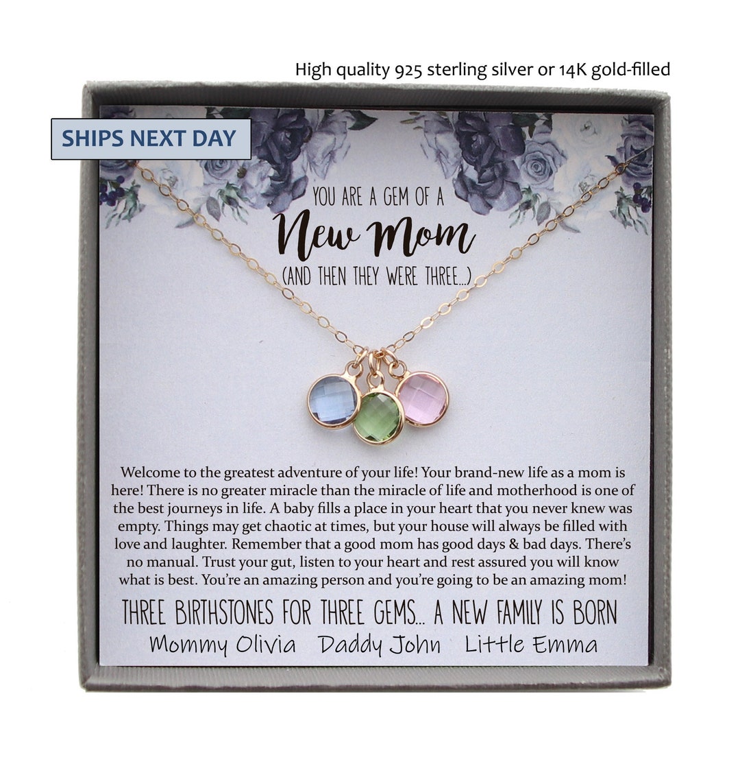 New Mom Gift Jewelry, First Time Mom Gift for First Mother's Day Gift