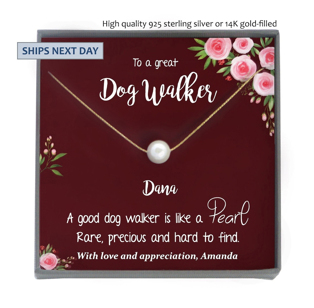 Dog Walker Gift for Dog Walker Gift Idea, Best Dog Walker Thank You