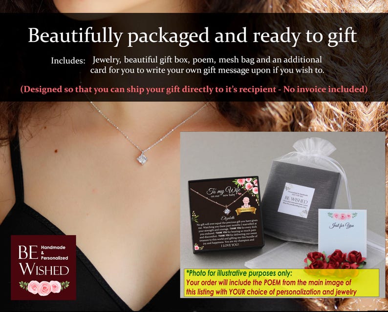 Wife Pregnancy Gift for Wife Baby Shower Gift for Mom to be Gift for Expecting Mom Gift Pregnant Wife Gift from Husband image 3