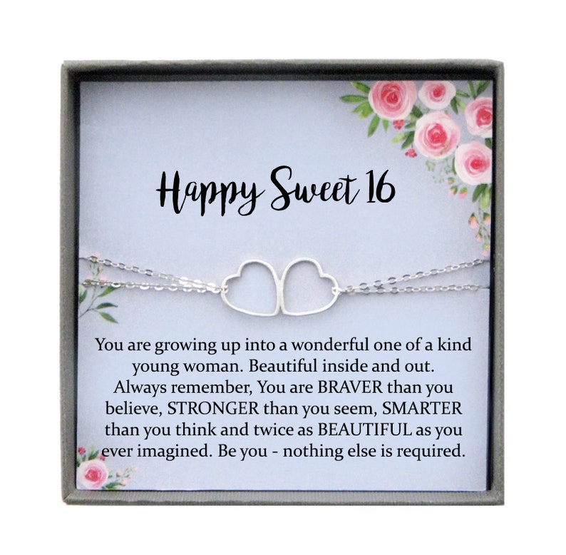 Sweet 16 gift, 16th birthday gift girl bracelet, sweet 16 bracelet, gift for 16 year old girl, Sweet sixteen jewelry image 9