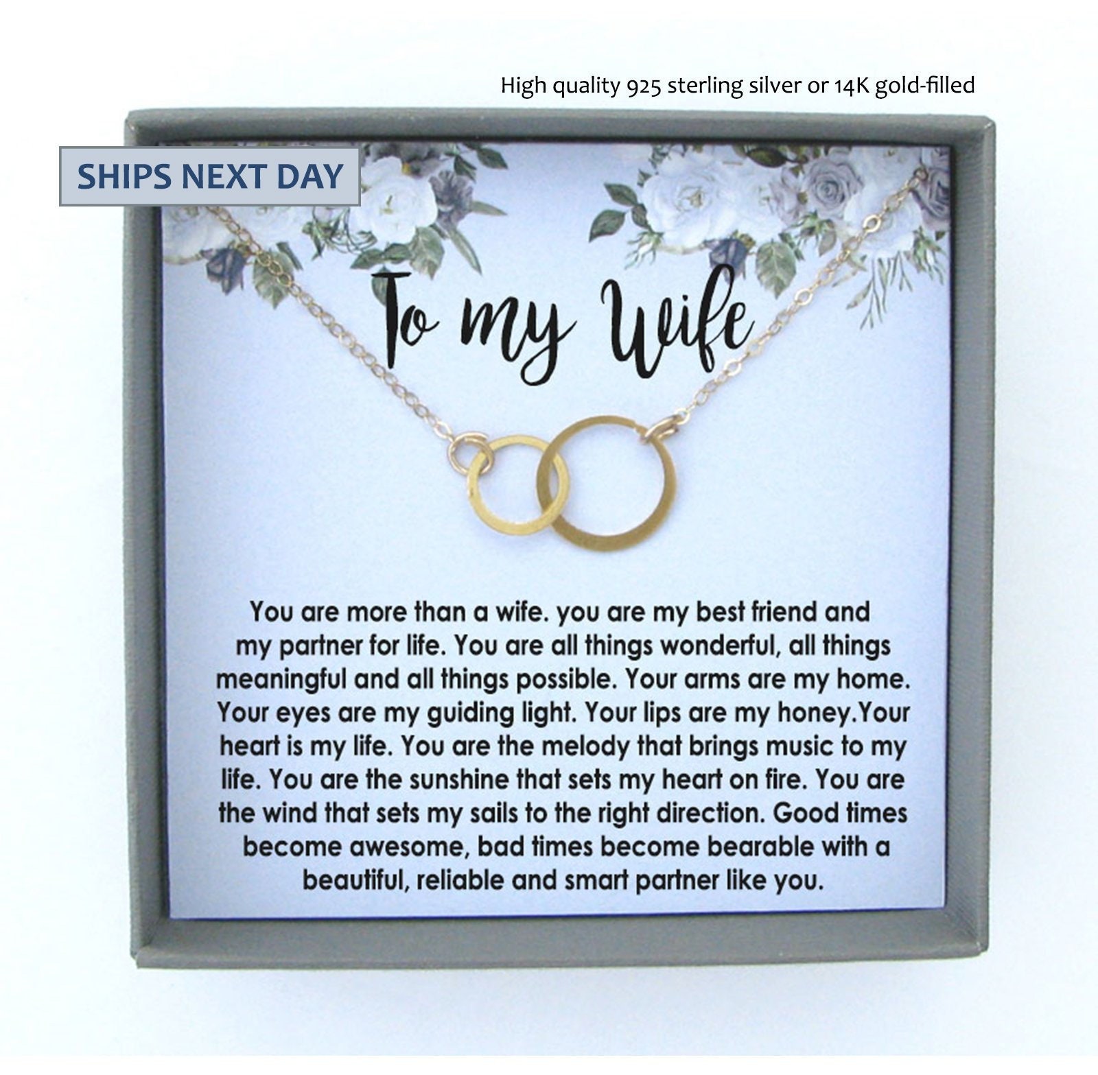 sentimental gifts for wife