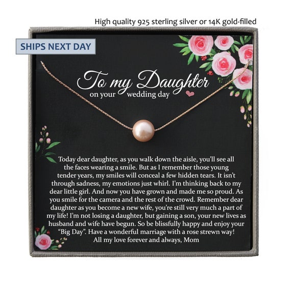 bride gift from mom