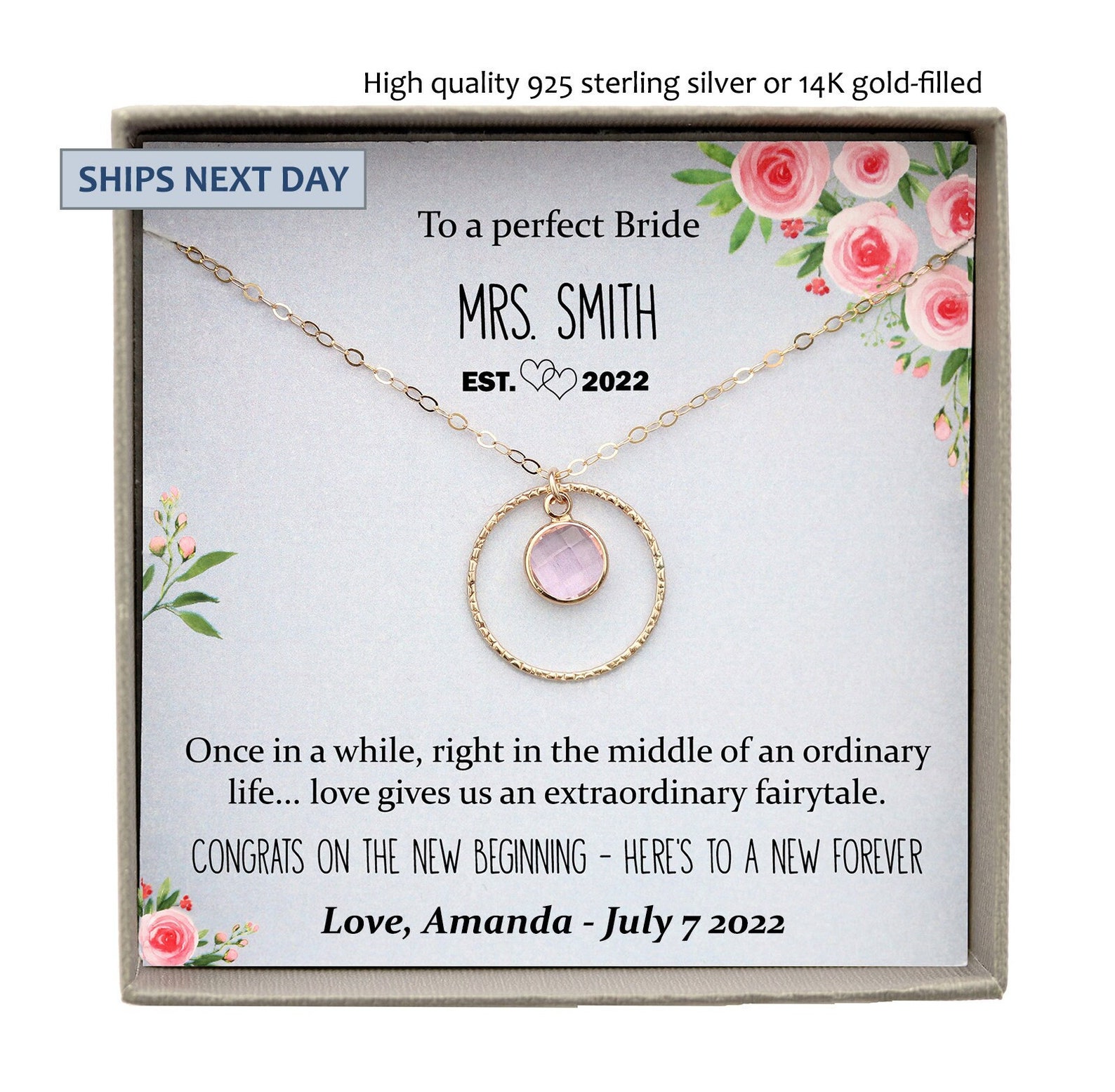 Bride to Be Gifts From Maid of Honor Bride Gift From Sister Etsy