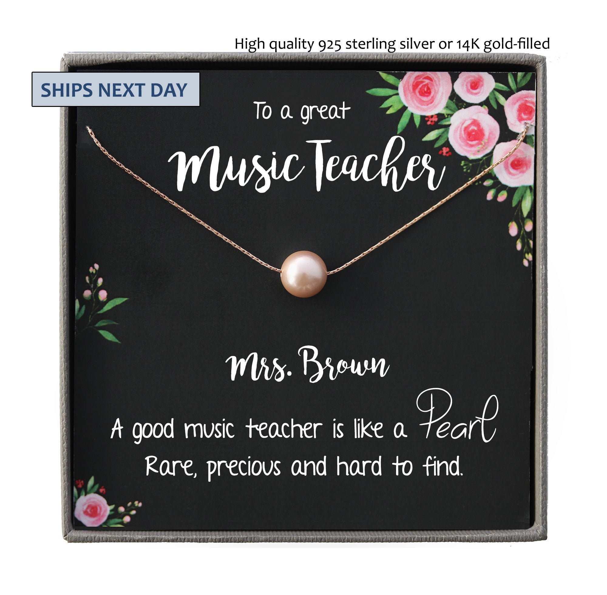 Music Teacher Gift Band Teacher Thank you Gift Orchestra Etsy