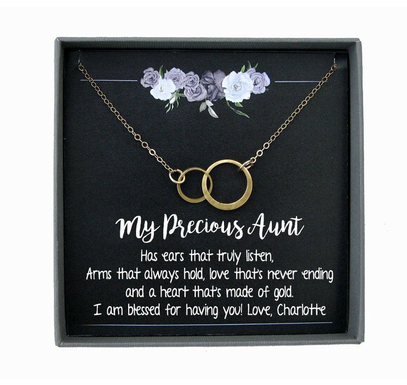 Aunt Necklace Aunt Gift Aunt jewelry 
