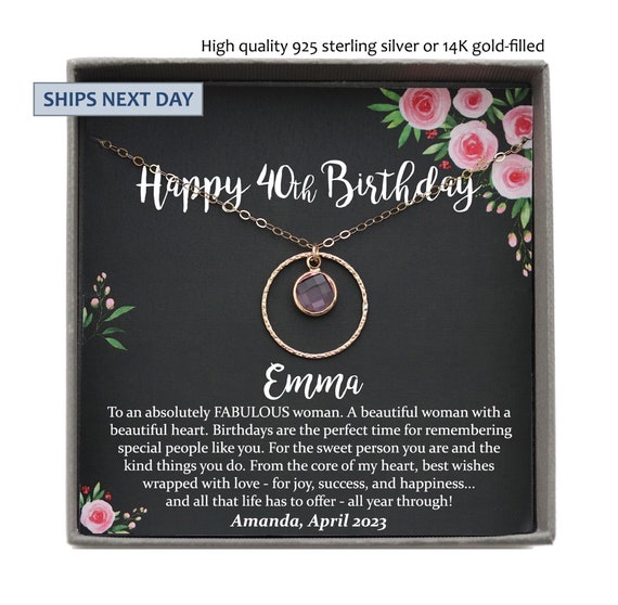 Happy Birthday gift ideas for women - funny birthday cards for sister