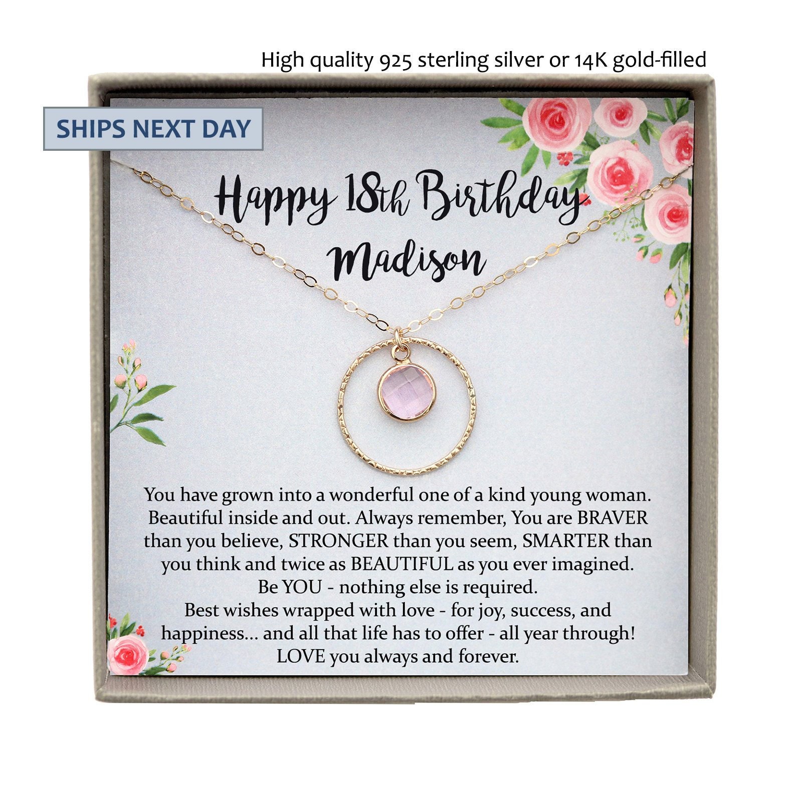 18th Birthday Gifts for Girls 18 Year Old Birthday Gifts 18 Year