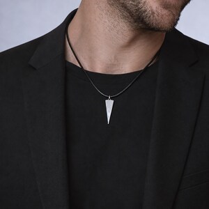Confirmation Gift for Boys or Men - Personalized Custom Engraved Necklace with Sentimental Message bild 3