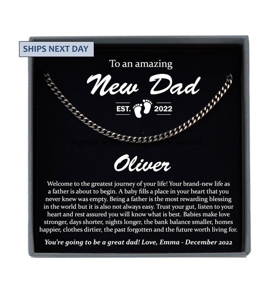 Personalized gifts for store first time dads