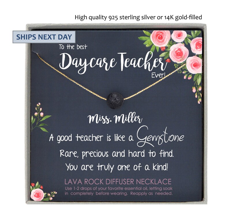 Daycare Teacher Gift for Daycare Provider Gifts Daycare Thank Etsy