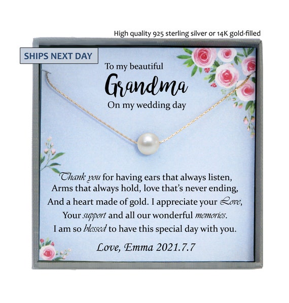Engraved Rectangle Vase Grandmother of the Bride Nan of the Bride  Gift