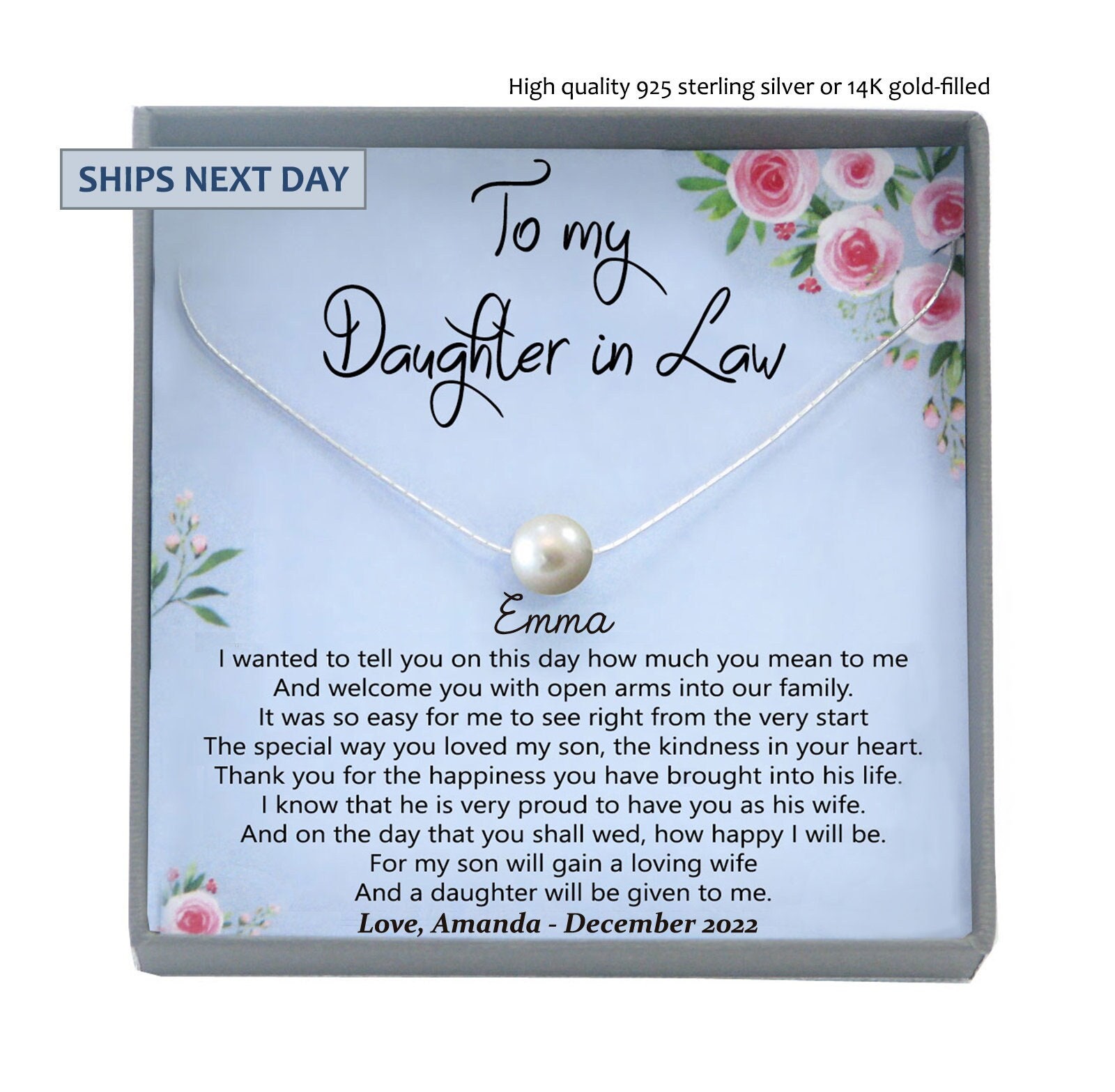  DIGIBUDDHA Mother In Law Gifts Ornament Gift Christmas Mother's  Day Wedding Present Thank You For Raising The Man of My Dreams from Bride  Daughter In-Law 3 Flat Circle Ceramic with Ribbon