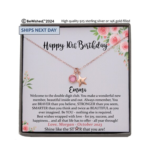 Personalized gifts for 10 yr hotsell old girl