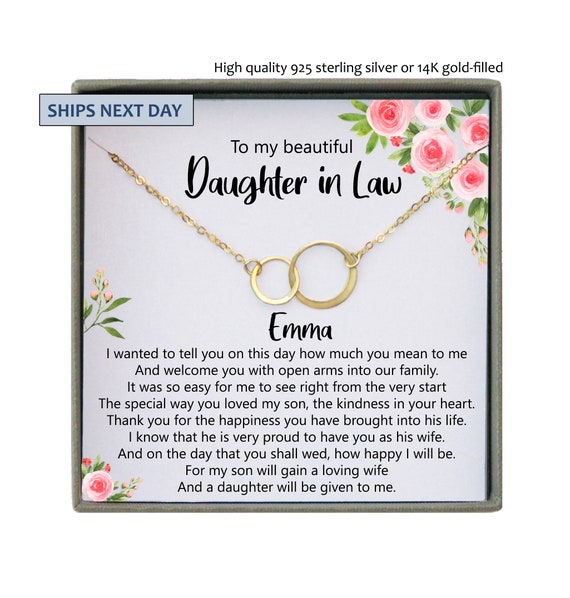 Mother in law to hotsell daughter in law gifts