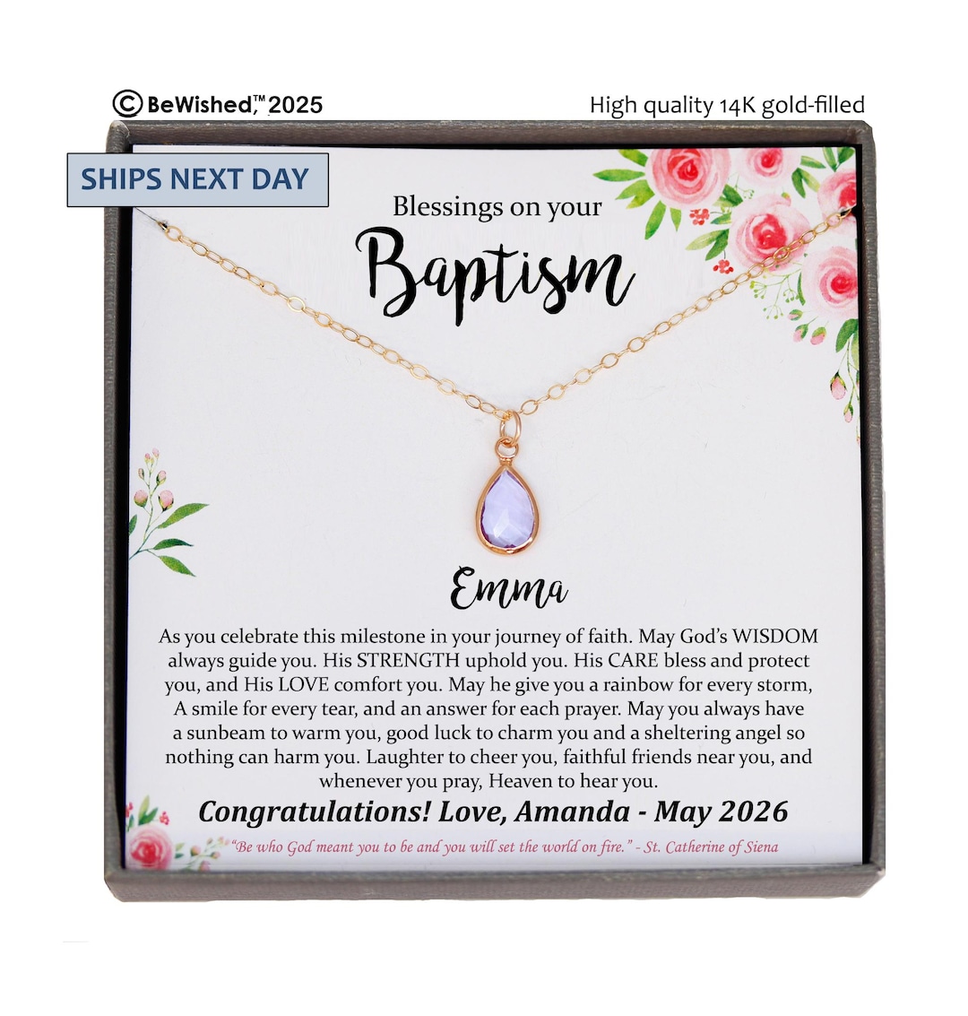 Baptism Gifts For Women Men Faith Based Gifts For Girls Boys