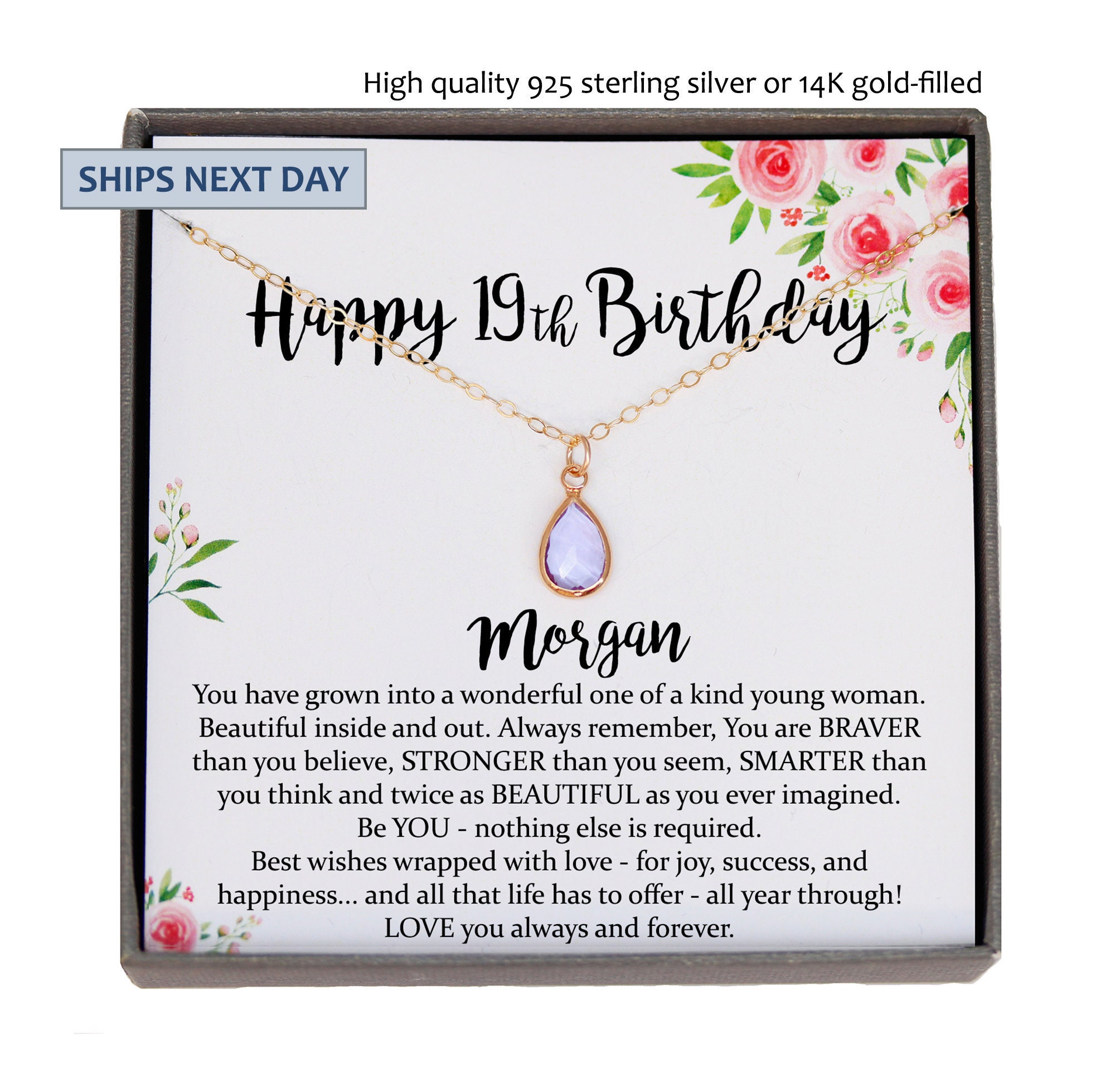 19th Birthday Gifts for Girls-Behind You All Your Memories Before You All Your Dreams 19 Year Old Birthday Gifts for Women Daughter Granddaughter