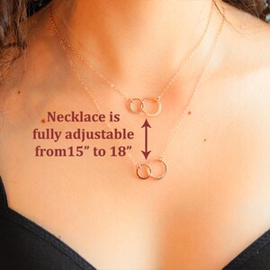 15th Birthday Gift for Teenage Girls - Personalized Necklace with Sentimental Message • Daughter, Granddaughter, Niece, Sister or Friend image 9