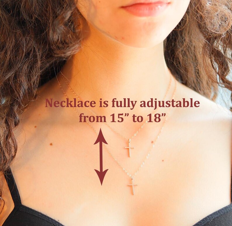 Regalos religiosos para mujeres, regalos católicos, collar con versículo bíblico, joyería cristiana, collar con cruz de plata, collar de fe para animar. imagen 7