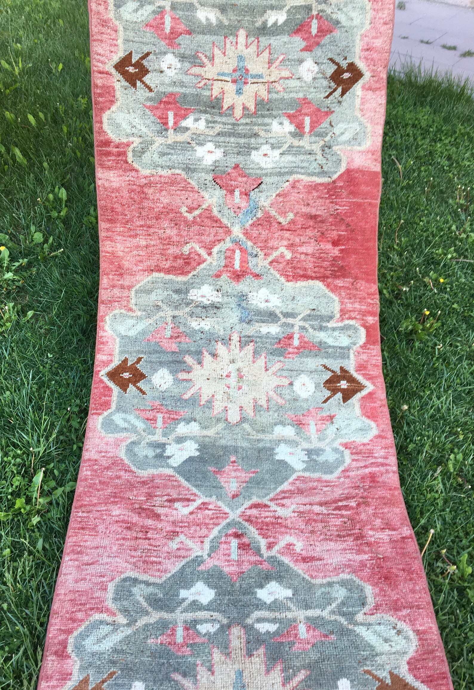 Runner Rug Vintage Rug Runner Antique Caucasian Rug Runner Etsy