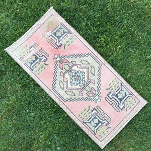 Turkish Kilim Rug, Door Mats Rug, Vintage Rug, Mats Rug, Hallway Rug, Outdoor Rug, Oushak Rug, Table Runner Rug, Small Rug, 1’6x3’3 feet