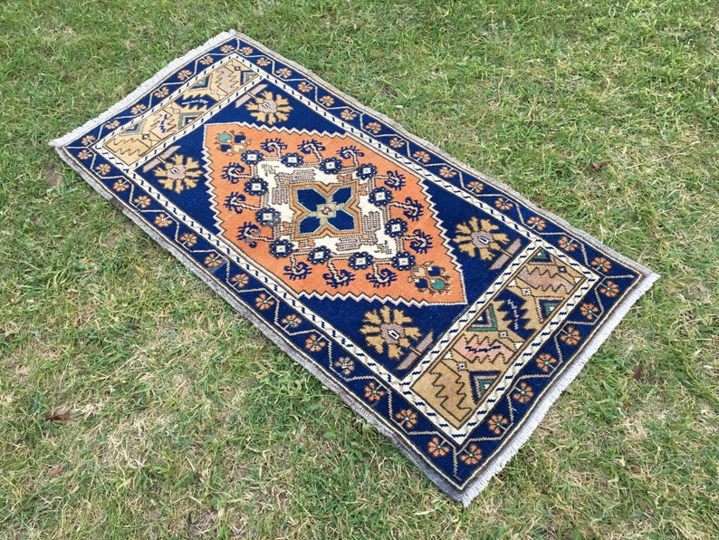 Outdoor Rug Vintage Area Rug Door Mat Rug Hallway Rug Etsy
