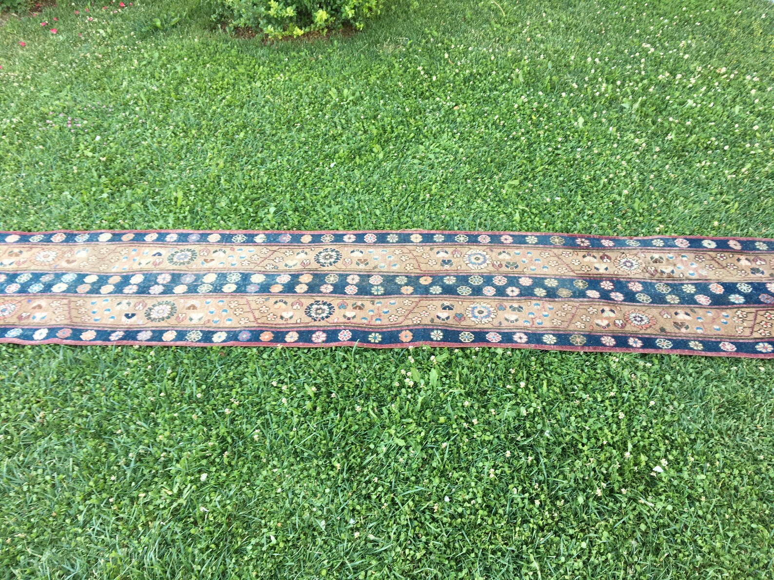 21x11 Ft Antique Turkish Runner Rug Oushak Rug Runner Etsy