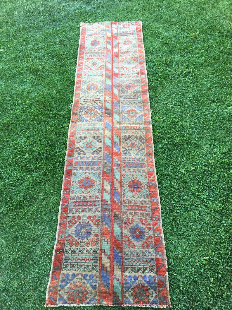 Patchwork Rug Runner Oushak Runner Rug Turkish Rug Runners Etsy
