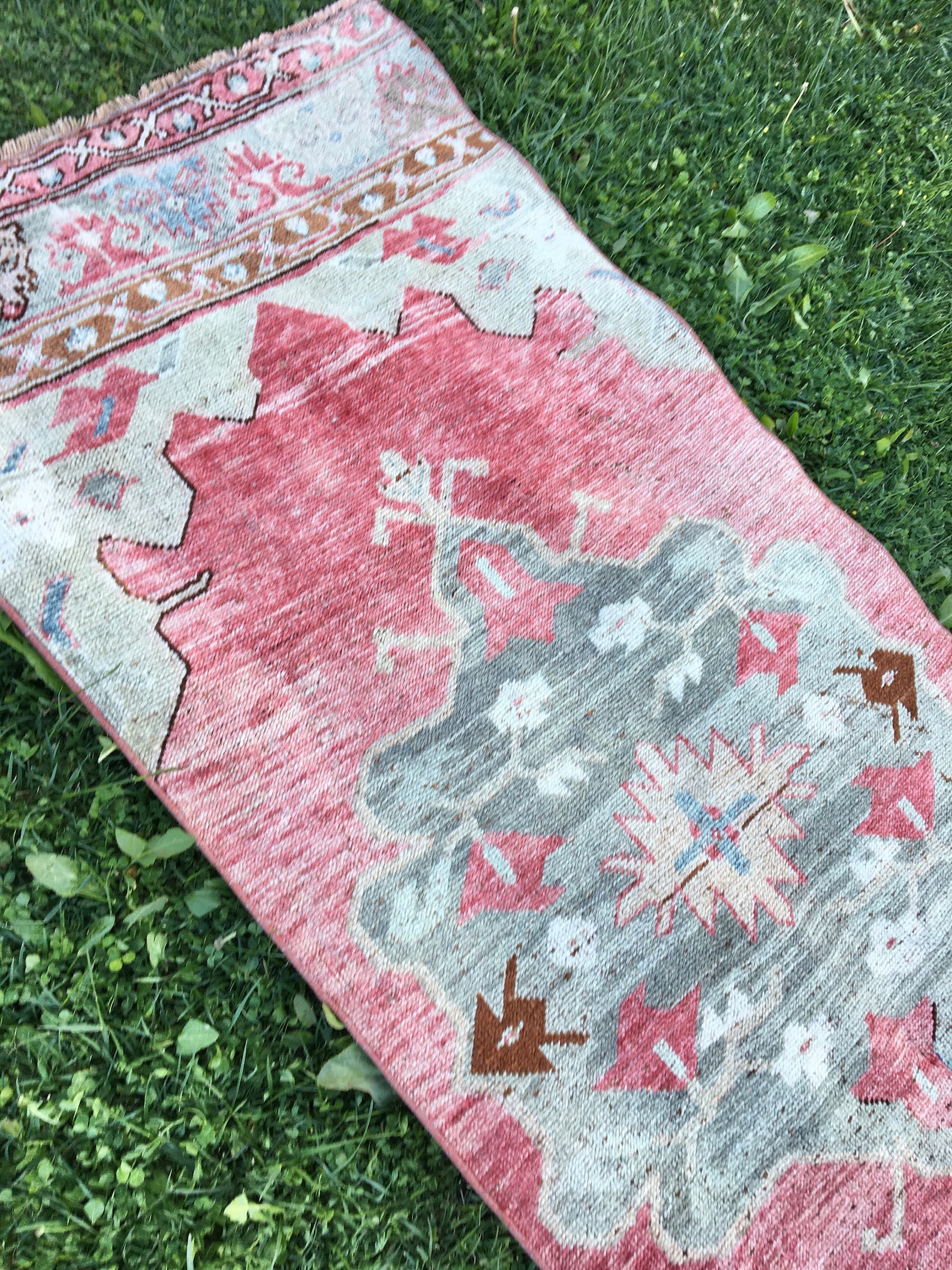 Runner Rug Vintage Rug Runner Antique Caucasian Rug Runner Etsy