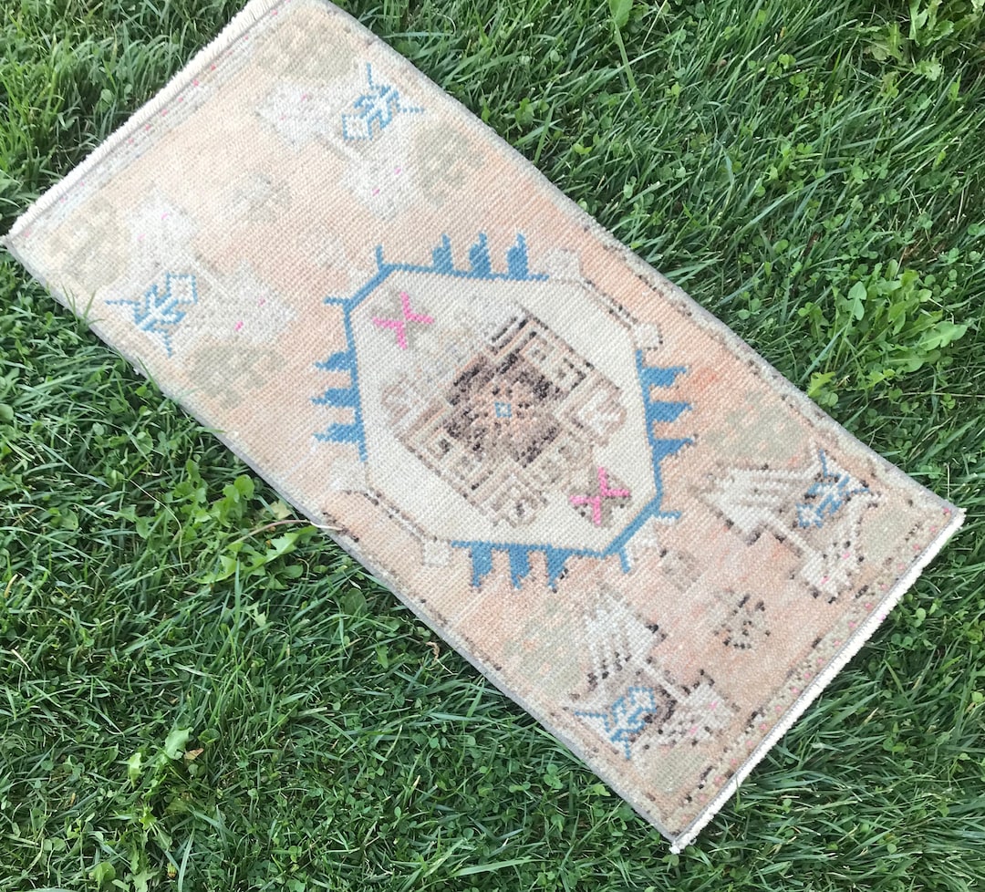 Kleiner Teppich, Kleiner Oushak Teppich, Kleiner Teppich, Kleiner