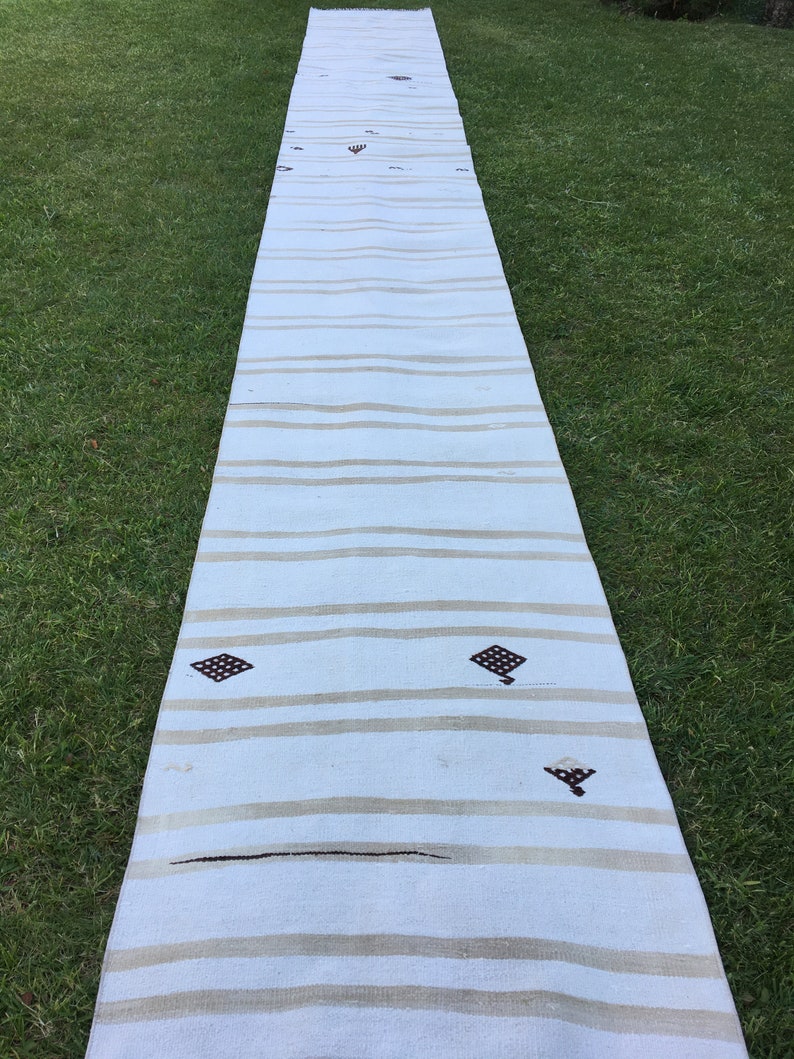 246x1946 Feet Long Striped Vintage Rug Runner 20 Feet Etsy