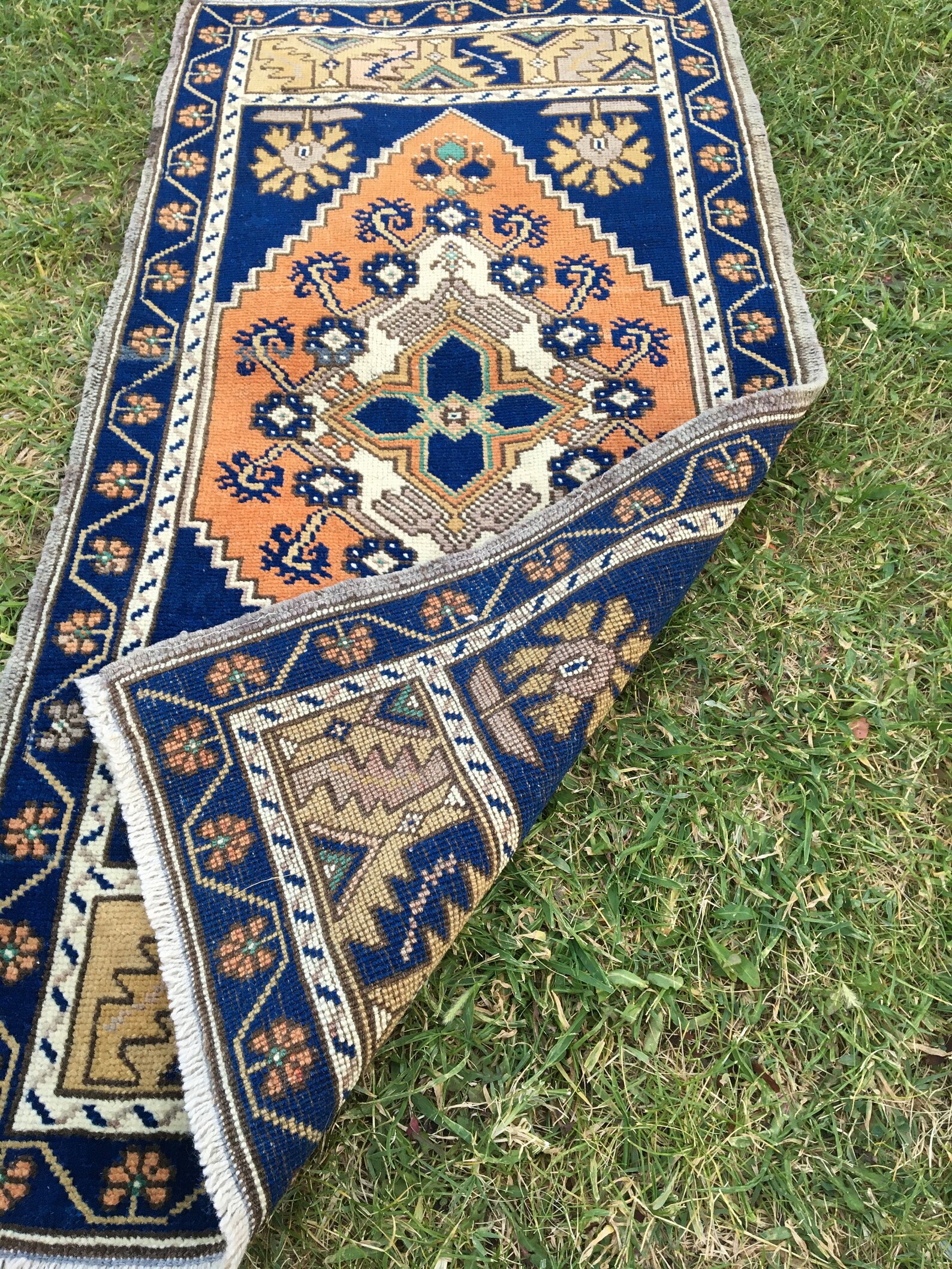 Outdoor Rug Vintage Area Rug Door Mat Rug Hallway Rug Etsy