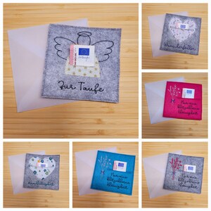 Geldgeschenk, Wunscherfüller, Geschenkverpackung, Mitbringsel, Gastgeschenk, kleines Dankeschön