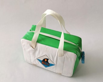 Vintage Bag by W+LT (walter Van Beirendonck), White/green