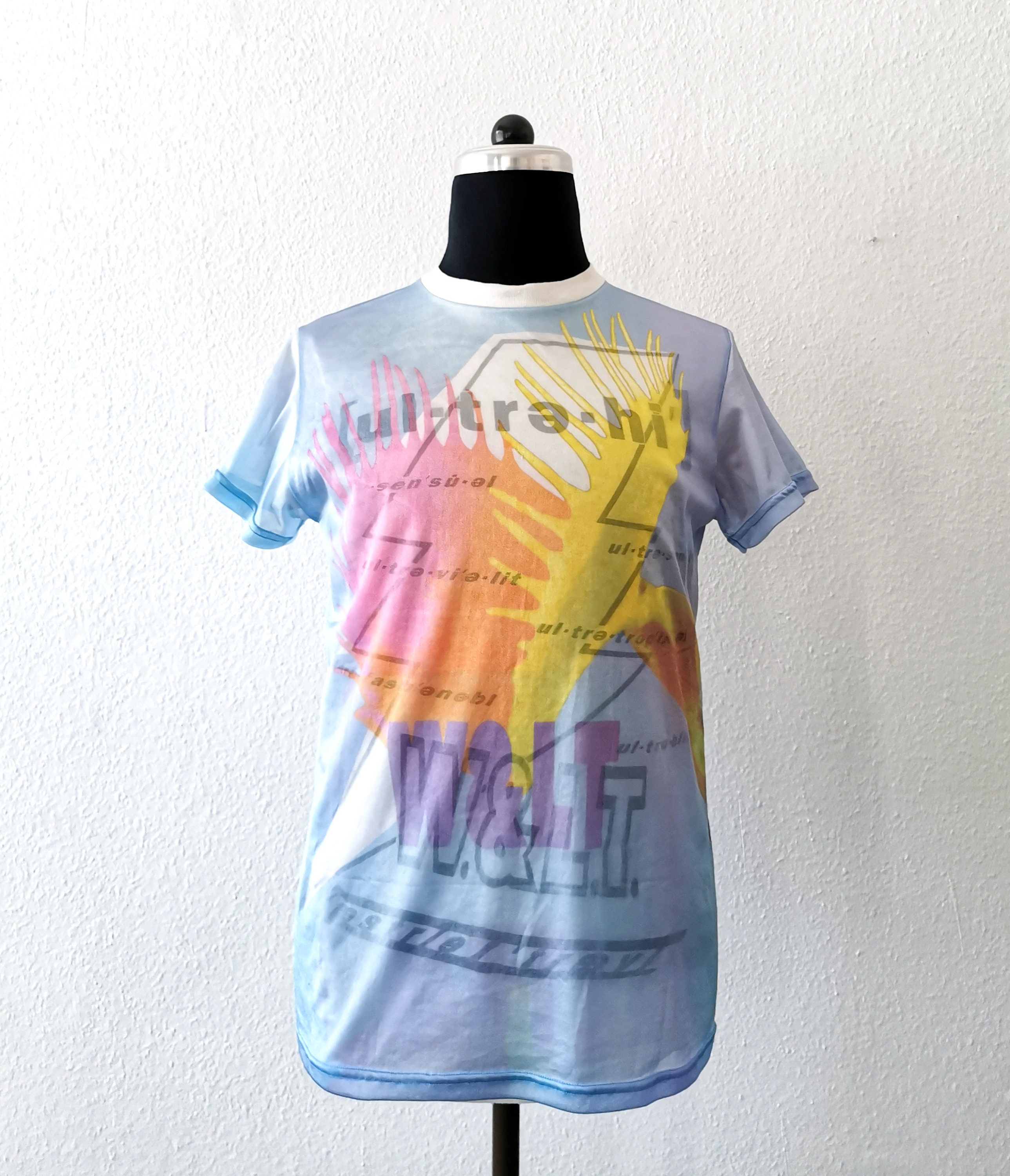 W.&L.T. “KISS THE FUTURE\" T-shirt Walter Van Beirendonck W&LT 
