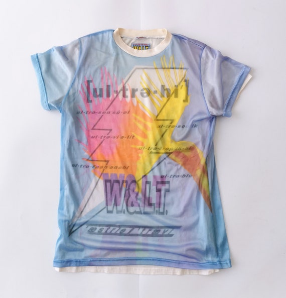 W.&L.T. “KISS THE FUTURE\" T-shirt Walter Van Beirendonck W&LT 