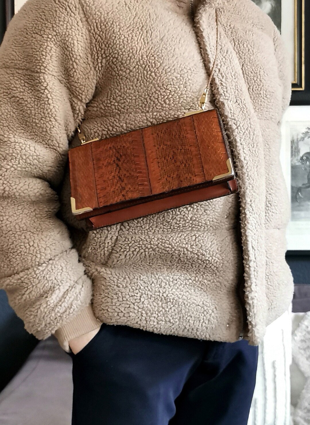 Vintage Explorer Shoulder Crossbody Bag