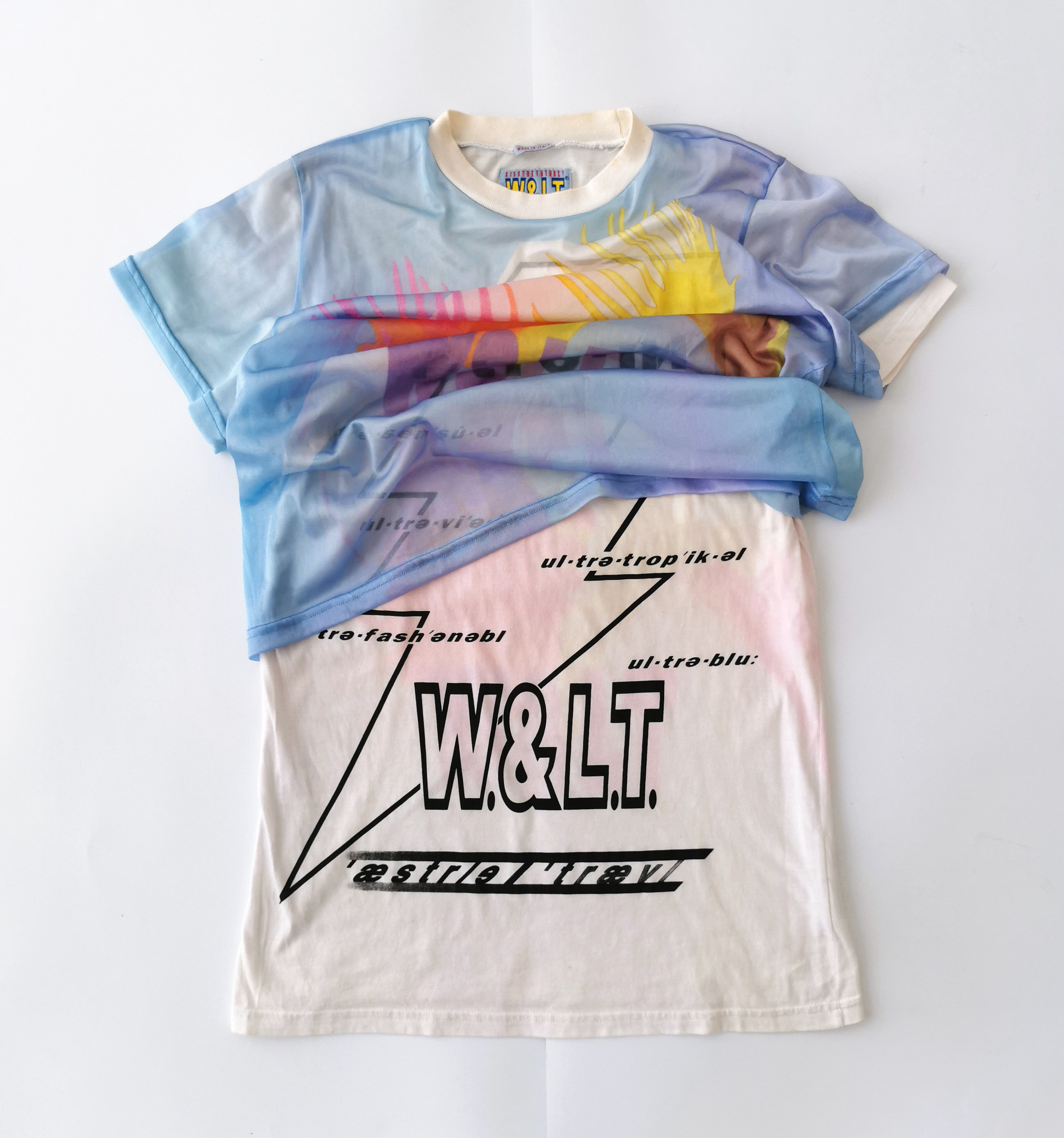 Vintage T-shirt by W< (walter Van Beirendonck), Kiss the
