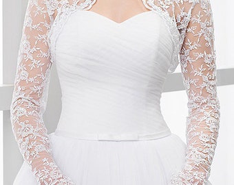 ウェディングボレロ、レースボレロ、ブライダルボレロジャケット