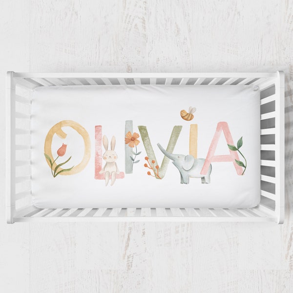 Custom Crib Sheet Etsy