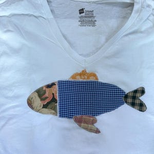 Fish Patchwork Tee
