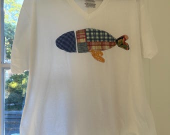 Fish Patchwork Tee