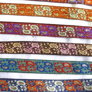 2 meter vävt band med orientalisk kant, 1,59 € per meter, ca 18 mm, B59,1